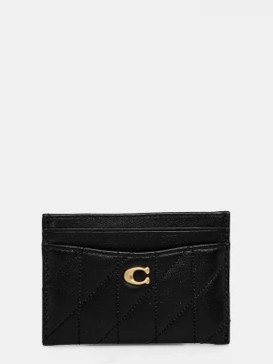 Obrázek produktu Coach Kožené pouzdro na karty Essential Card Case černá