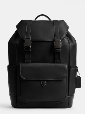 Obrázek produktu Coach Kožený batoh Coach League Flap Backpack černá