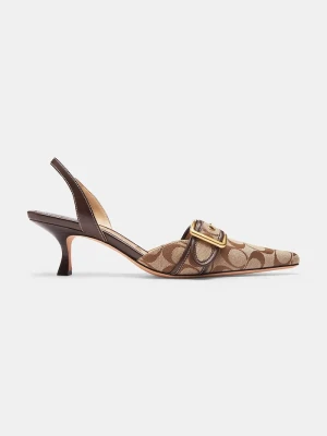 Obrázek produktu Coach lodičky Margot Slingback hnědá