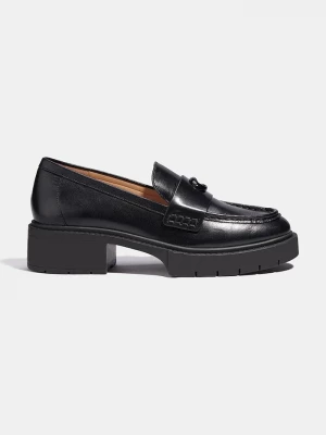 Obrázek produktu Coach Mokasíny dámské kožené Leah Loafer černá