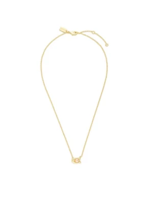 Obrázek produktu Coach Náhrdelník Pearl Signature C Pendant Necklace 37341916GLD651 Zlatá