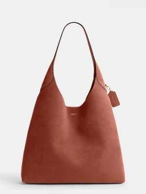 Obrázek produktu Coach nákupní taška dámská semišová Suade Brooklyn Shoulder Bag 39 hnědá
