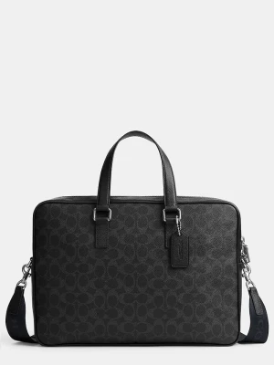Obrázek produktu Coach taška na notebook pánská Caden černá