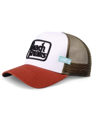 Obrázek produktu Coastal Kšiltovka 'HFT Beach Freaks' čokoládová / tmavě červená / černá / bílá