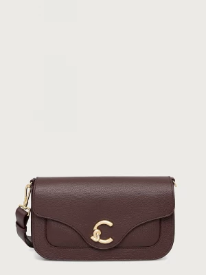 Obrázek produktu Coccinelle crossbody kabelka dámská kožená fialová