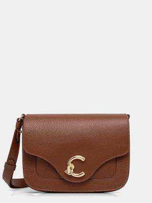 Obrázek produktu Coccinelle crossbody kabelka dámská kožená hnědá