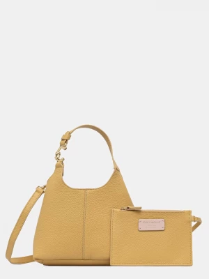 Obrázek produktu Coccinelle crossbody kabelka dámská kožená žlutá