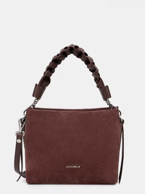 Obrázek produktu Coccinelle crossbody kabelka dámská semišová červená