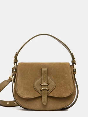 Obrázek produktu Coccinelle crossbody kabelka dámská semišová MAVERY SUEDE zlatá
