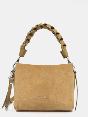 Obrázek produktu Coccinelle crossbody kabelka dámská semišová zlatá