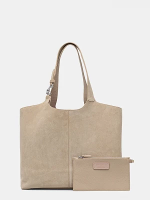 Obrázek produktu Coccinelle hobo kabelka dámská semišová béžová