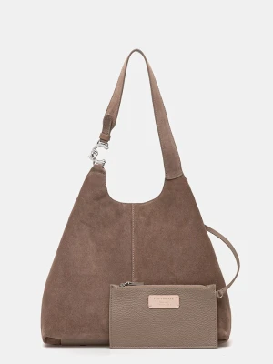 Obrázek produktu Coccinelle hobo kabelka dámská semišová béžová