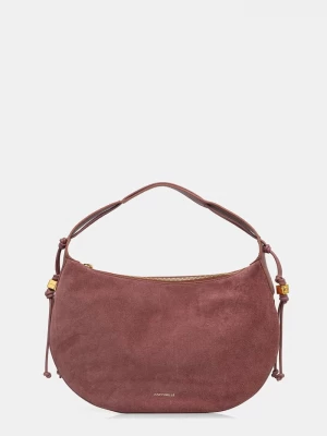 Obrázek produktu Coccinelle hobo kabelka dámská semišová růžová