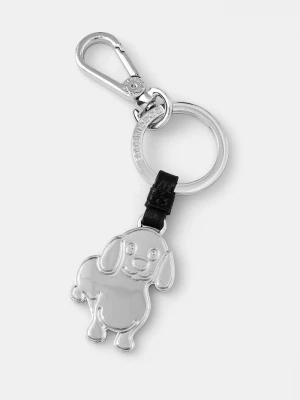 Obrázek produktu Coccinelle klíčenka dámská kovová BASIC METAL černá