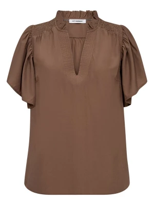 Obrázek produktu co'couture Halenka 'ToraCC Frill V' hnědá