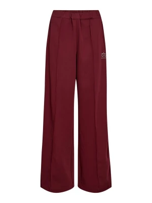Obrázek produktu co'couture Kalhoty 'Amina' burgundská červeň / bílá