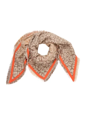 Obrázek produktu CODELLO Šála starobéžová / hnědá / oranžová