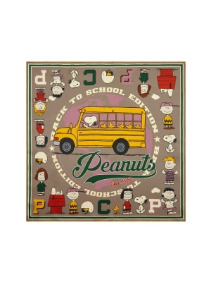 Obrázek produktu CODELLO Šátek 'Peanuts' tmavě béžová / žlutá / pink / červená