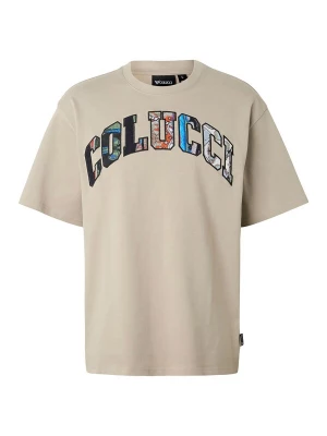 Obrázek produktu Colucci Tričko 'College Logo' azurová / režná / černá / bílá