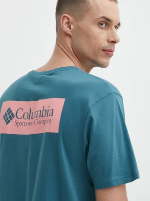 Obrázek produktu Columbia Bavlněné tričko Columbia North Cascades tyrkysová