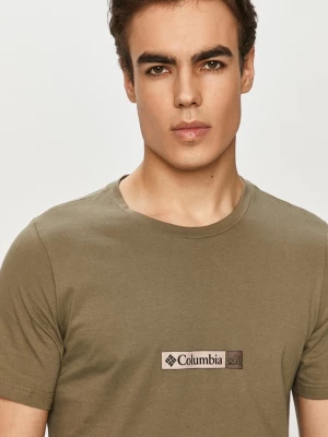 Obrázek produktu Columbia Bavlněné tričko Rapid Ridge Back Graphic zelená