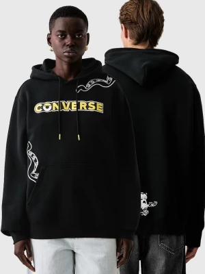 Obrázek produktu Converse mikina s kapucí s bavlnou x Minions & Monsters černá