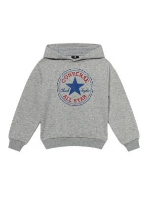 Obrázek produktu CONVERSE Mikina tmavě modrá / šedý melír / ohnivá červená