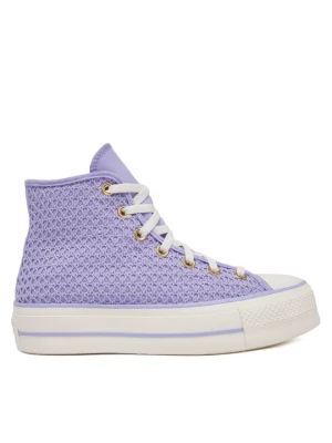 Obrázek produktu Converse Plátěnky Chuck Taylor All Star Lift Platform Knit Kadın Mor A13644C Fialová