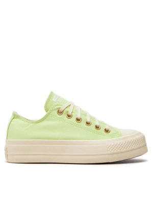 Obrázek produktu Converse Plátěnky Chuck Taylor All Star Lift Platform Ox A09913C Zelená