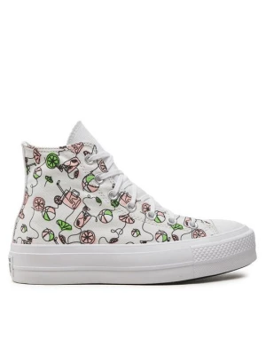 Obrázek produktu Converse Plátěnky Chuck Taylor All Star Lift Platform Pink Lemonade A07561C Bílá