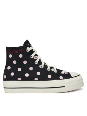Obrázek produktu Converse Plátěnky Chuck Taylor All Star Lift Platform Polka Dots A10688C Černá