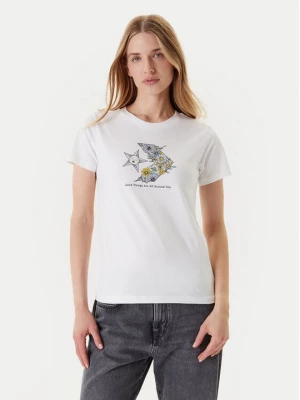 Obrázek produktu Converse T-Shirt Nature Star Chevron 10027752-A02 Bílá Regular Fit