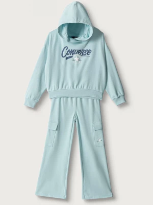 Obrázek produktu Converse teplákový set dětský s bavlnou modrá