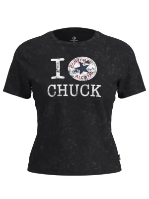 Obrázek produktu CONVERSE Tričko 'I LOVE CHUCK' červená / černá / bílá
