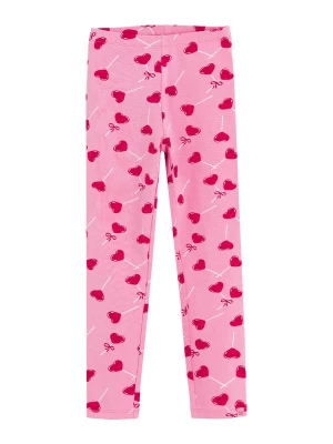 Obrázek produktu Cool Club Legíny pink / červená třešeň / bílá