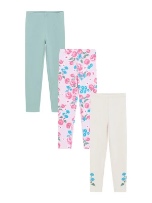 Obrázek produktu Cool Club Legíny světle béžová / světlemodrá / pink / světle růžová