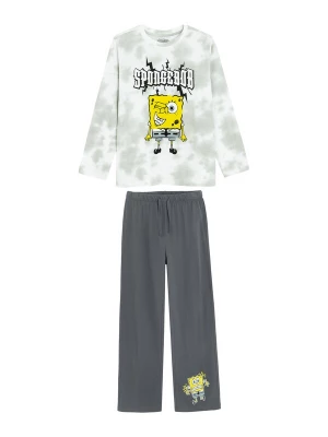 Obrázek produktu Cool Club Pyžamo 'SPONGEBOB' žlutá / šedá / světle šedá