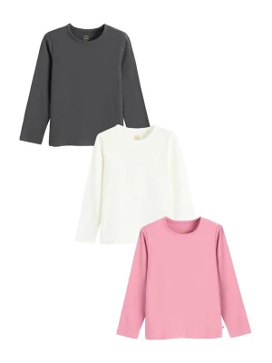 Obrázek produktu COOL CLUB by SMYK Tričko tmavě šedá / pink / bílá