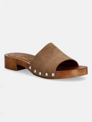 Obrázek produktu Copenhagen pantofle dámské semišové suede hnědá