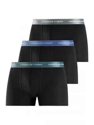 Obrázek produktu Copenhagen Studios Boxerky modrá / šedá / zelená / černá