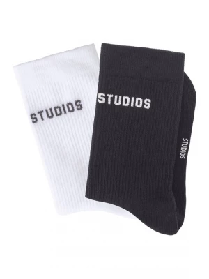 Obrázek produktu Copenhagen Studios Sportovní ponožky antracitová / bílá