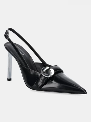 Obrázek produktu coperni Kožené lodičky Slingback Belt Heel černá
