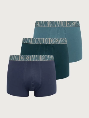 Obrázek produktu CR7 Cristiano Ronaldo boxerky pánské bavlněné elastanem 3-pack zelená