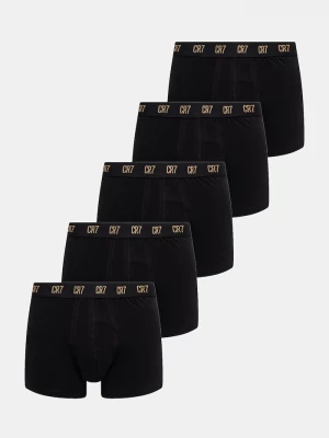 Obrázek produktu CR7 Cristiano Ronaldo boxerky pánské bavlněné elastanem 5-pack černá