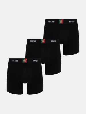 Obrázek produktu CR7 Cristiano Ronaldo boxerky pánské bavlnou x WORLD CUP 26 3-pack černá