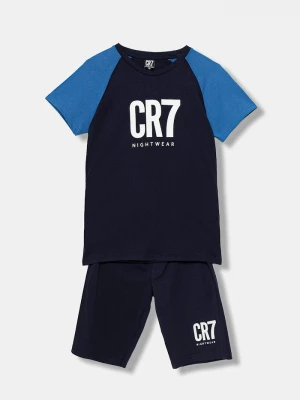 Obrázek produktu CR7 Cristiano Ronaldo Dětské bavlněné pyžamo CR7 Cristiano Ronaldo 2-pack námořnická modř