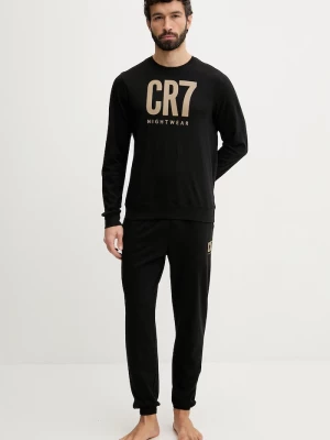 Obrázek produktu CR7 Cristiano Ronaldo dvoudílné pánské bavlněné pyžamo černá