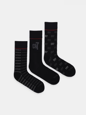 Obrázek produktu CR7 Cristiano Ronaldo Ponožky CR7 Cristiano Ronaldo 3-pack černá