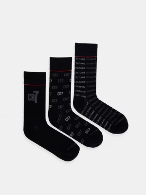 Obrázek produktu CR7 Cristiano Ronaldo Ponožky CR7 Cristiano Ronaldo 3-pack černá