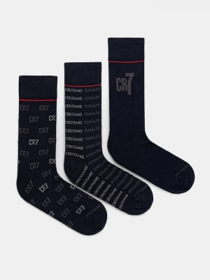 Obrázek produktu CR7 Cristiano Ronaldo Ponožky CR7 Cristiano Ronaldo 3-pack námořnická modř